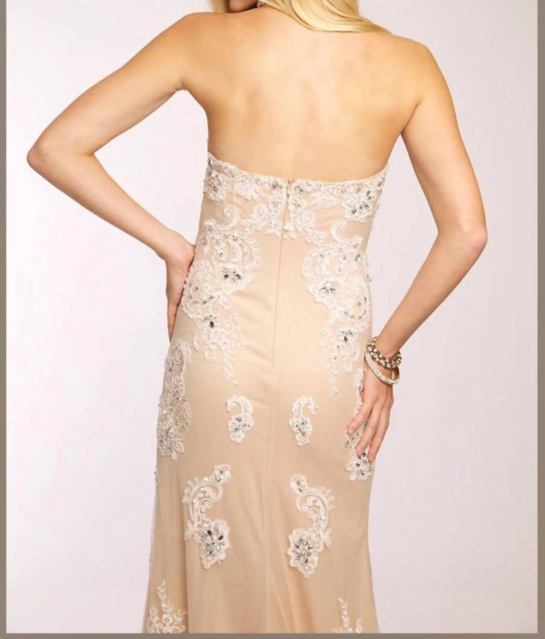 Cheapest โญ Jovani Strapless Gown in Navy/Nude - ๐ฉ women ๐ 4 Cheapest โญ Jovani Strapless Gown in Navy/Nude - ๐ฉ women ๐ - Image 4