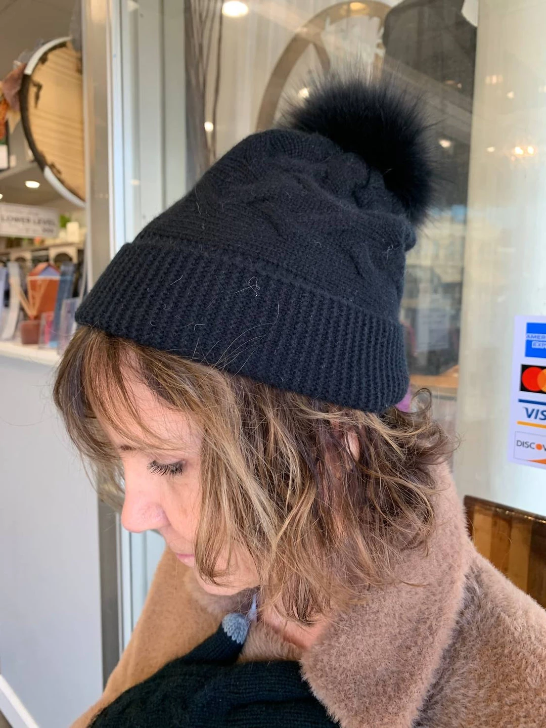 Hot Sale ๐ Kinross Cashmere Luxe Cable Hat in Black - ๐ฉ women โค๏ธ 1 Hot Sale ๐ Kinross Cashmere Luxe Cable Hat in Black - ๐ฉ women โค๏ธ