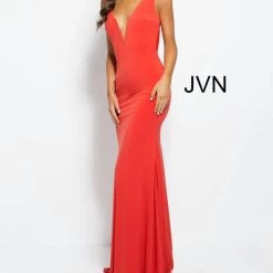Deals ๐ Jovani Open Back Evening Gown in Burgundy - ๐ฉ women ๐
