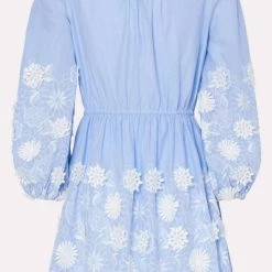 Buy 🤩 Milly Elise 3D Cotton Embroidered 👗 Dress in Chambray - 👩 women ✔️ -Shoshanna Shop 10bd2d3cc7ff4042ac7738a7563023b6 37f3b2a8 8895 40c6 934a 8b48643cc746 1080x