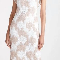 Top 10 ⭐ Shoshanna Tali 👗 Dress in Ivory/Sand - 👩 women ⭐