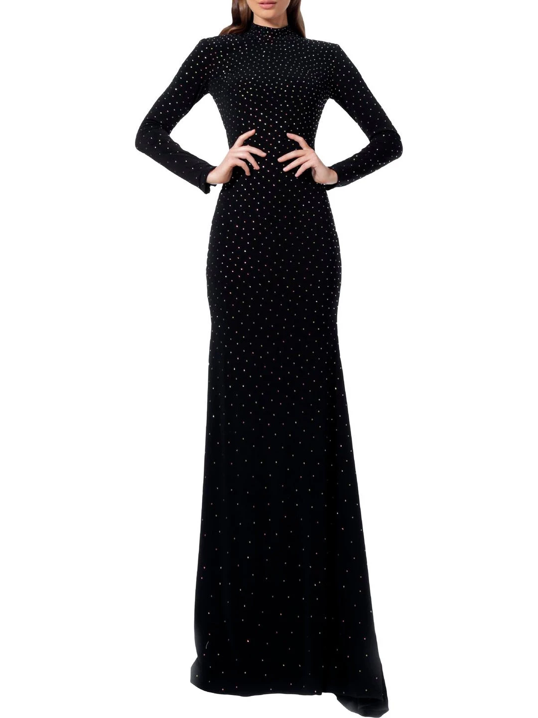 Budget ๐ Jovani ๐ฉ Womens Rhinestone Maxi Evening ๐ Dress โญ 1 Budget ๐ Jovani ๐ฉ Womens Rhinestone Maxi Evening ๐ Dress โญ
