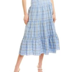 Budget ✨ Shoshanna Evie Midi 👗 Skirt - 👩 women 🥰