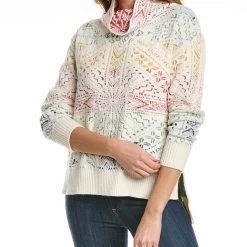 Deals ✔️ ALDO MARTINS Jacquard Wool-Blend Sweater - 👩 women ❤️
