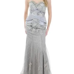 Best Pirce 🥰 Jovani 👩 Womens Lace Maxi Evening 👗 Dress 🤩