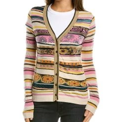 Best deal 💯 ALDO MARTINS Jacquard Wool-Blend Cardigan - 👩 women ❤️