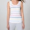 Cheapest 🎁 Kinross Thermal Tank in White Multi Stripe - 👩 women 👍