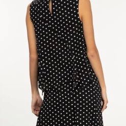 Flash Sale 💯 Milly Leslie Polka Dot Top in Black/White - 👩 women ❤️ -Shoshanna Shop 761d2e585e964921af2629f0b6a6b0ce 1080x