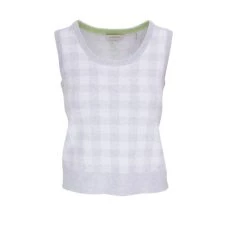 Discount 😀 Kinross Gingham Tank In Gris White - 👩 women 💯