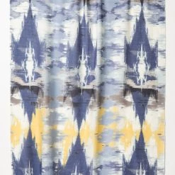 Best reviews of 🥰 Kinross Ikat Print Scarf in Indigo Multi - 👩 women 🛒