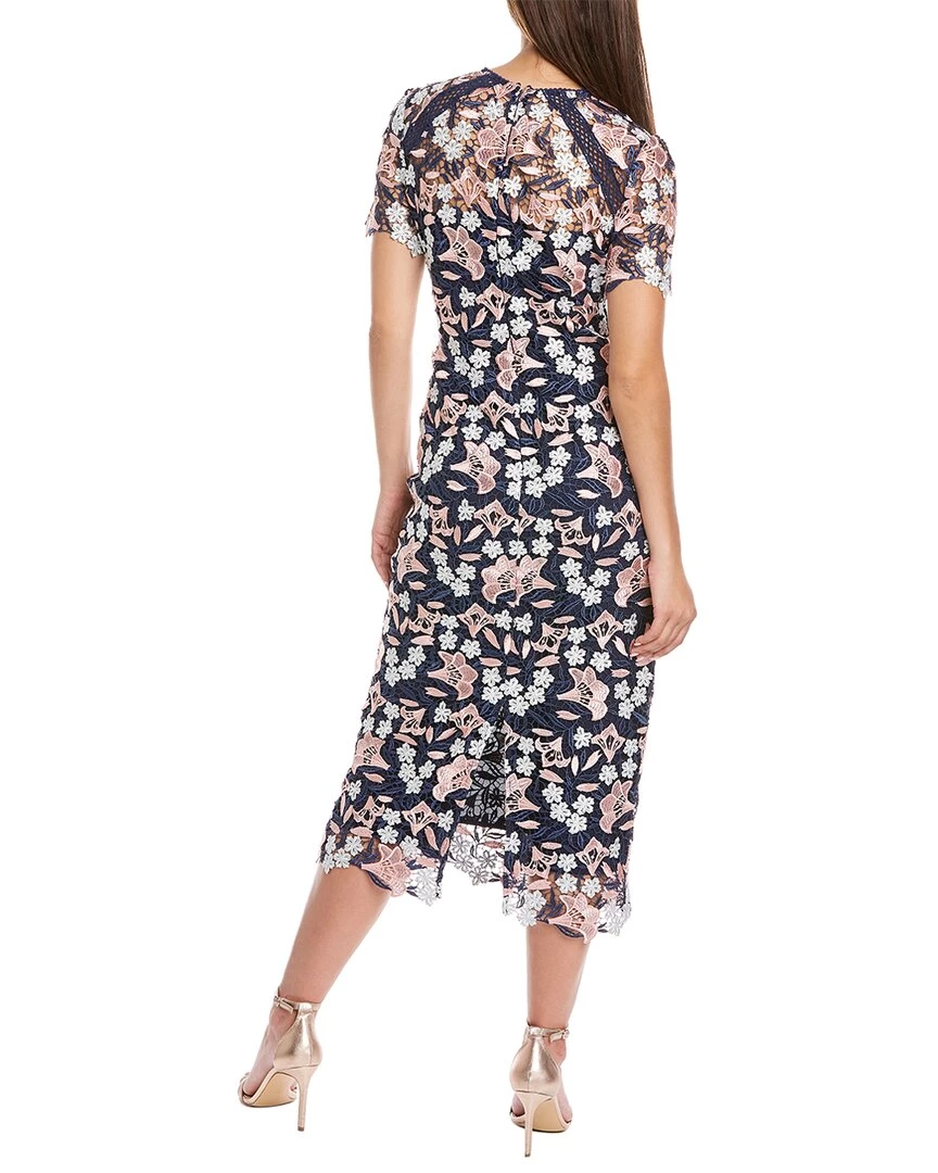 Budget 👏 Shoshanna Kiriya Midi 👗 Dress - 👩 women ❤️ 2 Budget 👏 Shoshanna Kiriya Midi 👗 Dress - 👩 women ❤️ - Image 2