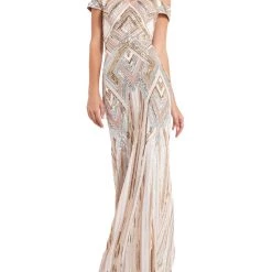 Cheap 👏 Jovani 👩 Womens Sequined Maxi Evening 👗 Dress ❤️