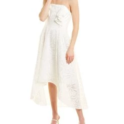 Hot Sale 🤩 Shoshanna Sleeveless Amberose Midi 👗 Dress - 👩 women 🧨