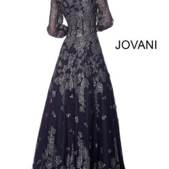 Cheapest 💯 Jovani 66355A in Purple/Silver - 👩 women 😍 -Shoshanna Shop b99a8991b4de4f38ae174d097ba910ec 1080x