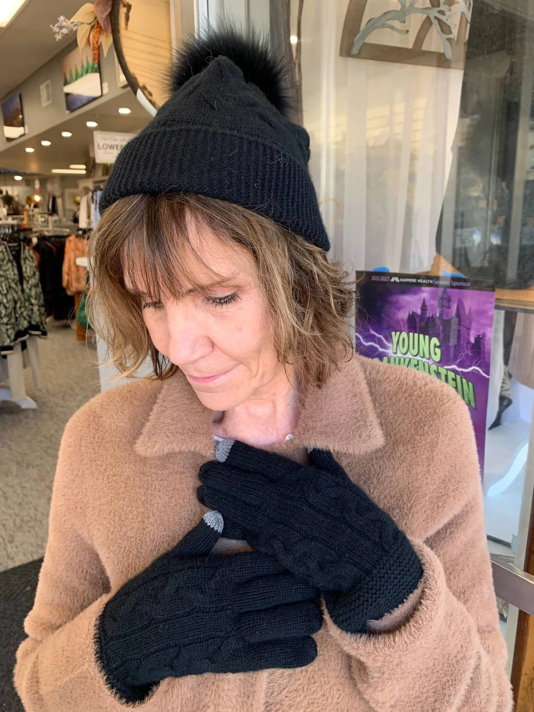 Hot Sale ๐ Kinross Cashmere Luxe Cable Hat in Black - ๐ฉ women โค๏ธ 2 Hot Sale ๐ Kinross Cashmere Luxe Cable Hat in Black - ๐ฉ women โค๏ธ - Image 2