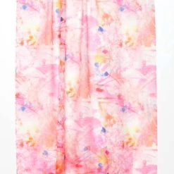 Best deal 🎉 Kinross Silk & Cashmere Sunrise Floral Print Scarf in Flamingo Multi - 👩 women 😍