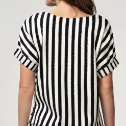 Best deal 😍 Milly Julie Yarn Dye Knit Short Set in Black/White - 👩 women ✨ -Shoshanna Shop c7e6b62081fb4fd19d16c51079211544 09718e3c e3ac 4307 8d1d c81908635fb9 1080x