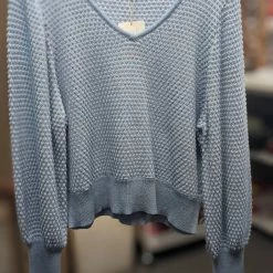 Best reviews of 😉 Kinross Gathered Sleeve Sweater in Mykonos - 👩 women 🔥