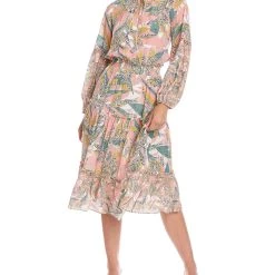 Best deal 😉 Shoshanna Aria Midi 👗 Dress - 👩 women ✔️